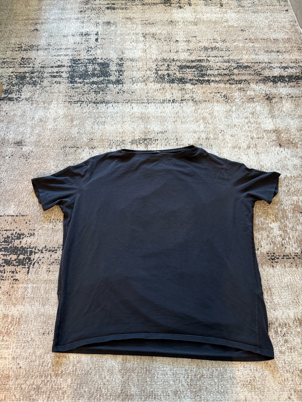 Lululemon Women’s Black Neck Shirt - Classic Casual Tee